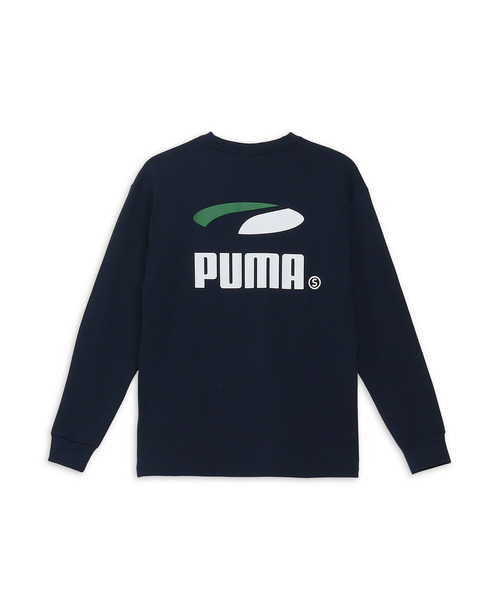 PUMA（プーマ）の「PUMA プーマ メンズ スケートボード PUMAS 長袖 Tシャツ 2（Tシャツ/カットソー・メンズ・ブラック/ホワイト/ネイビー・X-SMALL/XX-LARGE/SMALL/X-LARGE/MEDIUM/LARGE）」の14枚目の写真