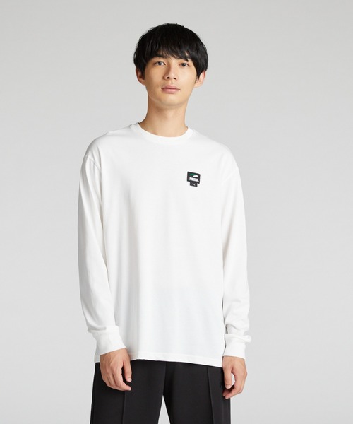 PUMA（プーマ）の「PUMA プーマ メンズ スケートボード PUMAS 長袖 Tシャツ 2（Tシャツ/カットソー・メンズ・ブラック/ホワイト/ネイビー・X-SMALL/XX-LARGE/SMALL/X-LARGE/MEDIUM/LARGE）」の2枚目の写真