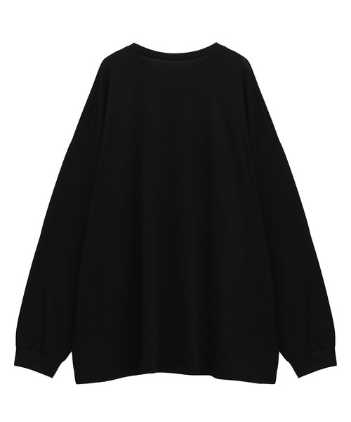PUNYUS（プニュズ）の「ベアプリントビッグロンＴ（Tシャツ/カットソー・レディース・ブラック/ホワイト・3/4）」の18枚目の写真