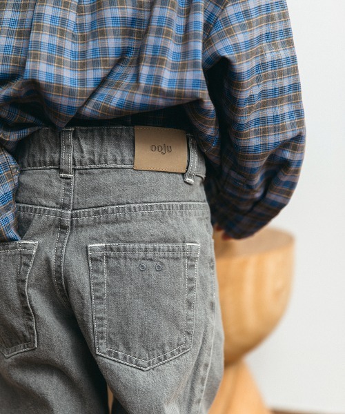ooju（オージュ）の「【ooju】オージュジーンズ（デニムパンツ・キッズ・グレー/ネイビー・2/3/1/4）」の6枚目の写真
