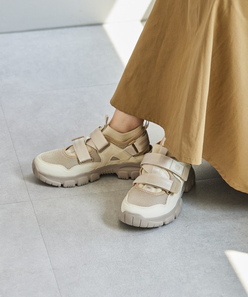 ear PAPILLONNER(イアパピヨネ)の「【SHAKA(シャカ)】OTTER TRAIL AT w/INNER SOCK/スニーカーサンダル(オッタートレイルAT)(スニーカー・レディース・ブラック/ベージュ・6/5/7)」の22枚目の写真