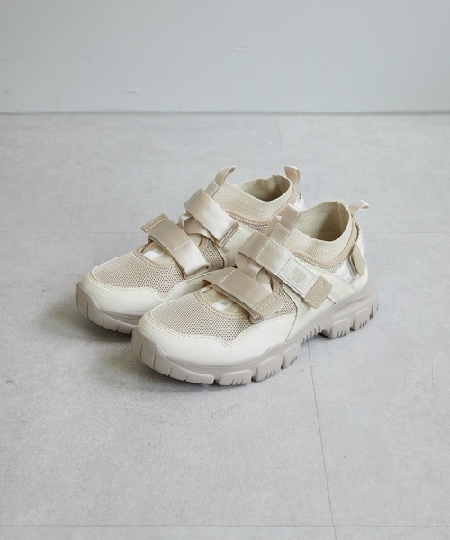 ear PAPILLONNER(イアパピヨネ)の「【SHAKA(シャカ)】OTTER TRAIL AT w/INNER SOCK/スニーカーサンダル(オッタートレイルAT)(スニーカー・レディース・ブラック/ベージュ・6/5/7)」の6枚目の写真