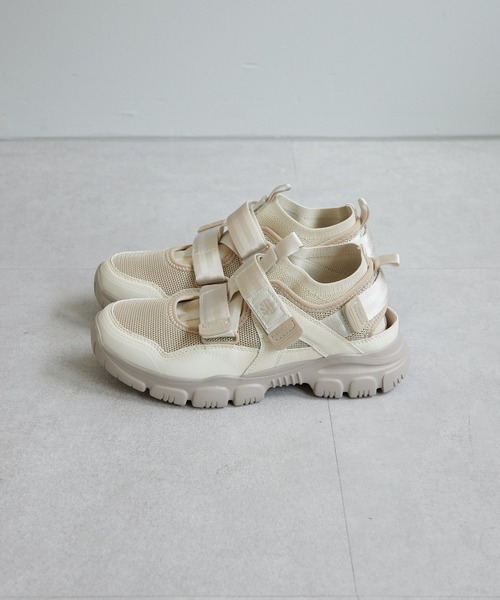 ear PAPILLONNER(イアパピヨネ)の「【SHAKA(シャカ)】OTTER TRAIL AT w/INNER SOCK/スニーカーサンダル(オッタートレイルAT)(スニーカー・レディース・ブラック/ベージュ・6/5/7)」の7枚目の写真