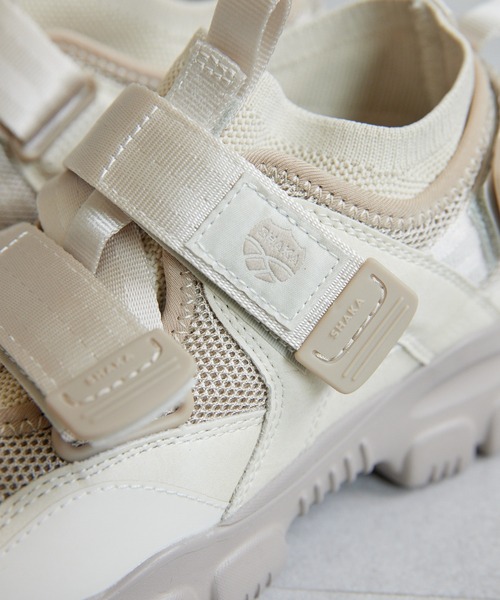 ear PAPILLONNER(イアパピヨネ)の「【SHAKA(シャカ)】OTTER TRAIL AT w/INNER SOCK/スニーカーサンダル(オッタートレイルAT)(スニーカー・レディース・ブラック/ベージュ・6/5/7)」の14枚目の写真