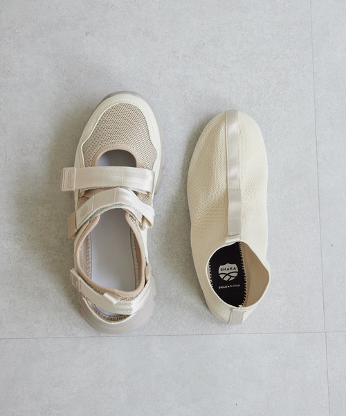 ear PAPILLONNER(イアパピヨネ)の「【SHAKA(シャカ)】OTTER TRAIL AT w/INNER SOCK/スニーカーサンダル(オッタートレイルAT)(スニーカー・レディース・ブラック/ベージュ・6/5/7)」の19枚目の写真