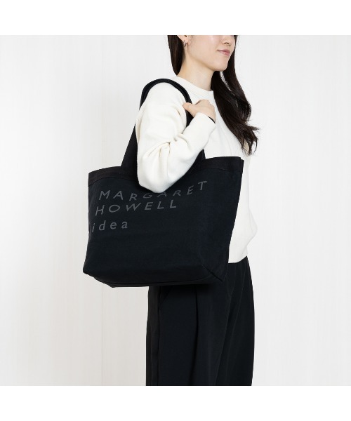 MARGARET HOWELL idea(マーガレット・ハウエルアイデア)の「MARGARET HOWELL idea(マーガレット・ハウエル アイデア) Big logo トートバッグ(トートバッグ・メンズ・ブラック/ブラウン/グレー/ダークブラウン・FREE)」の14枚目の写真