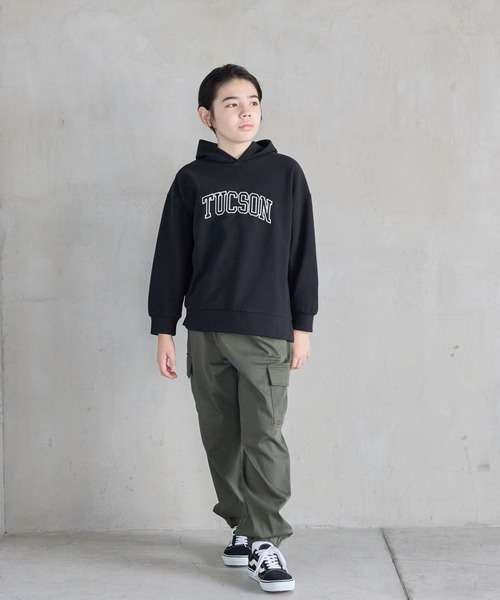 GLOBAL WORK（グローバルワーク）の「あったかスゴラクストレッチカーゴパンツ/115796（カーゴパンツ・キッズ・ブラック/カーキ/ブラック系その他/ブルー・120cm/130cm/140cm/150cm/160cm/170cm）」の22枚目の写真