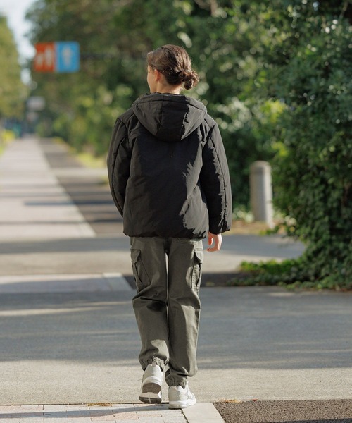 GLOBAL WORK（グローバルワーク）の「あったかスゴラクストレッチカーゴパンツ/115796（カーゴパンツ・キッズ・ブラック/カーキ/ブラック系その他/ブルー・120cm/130cm/140cm/150cm/160cm/170cm）」の10枚目の写真