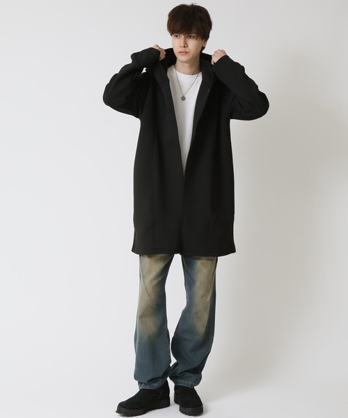 ARCADE（アーケード）の「フード ロングカーディガン (コーディガン)　Lock Hearsen（カーディガン/ボレロ・メンズ・ブラック/カーキ/ワイン・L/XL/M）」の10枚目の写真