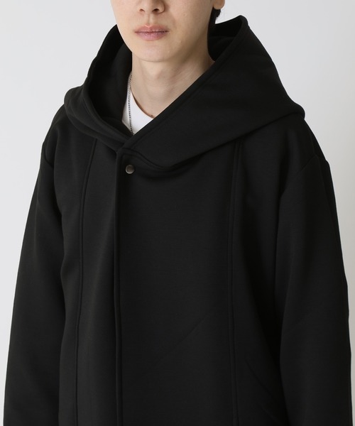 ARCADE（アーケード）の「フード ロングカーディガン (コーディガン)　Lock Hearsen（カーディガン/ボレロ・メンズ・ブラック/カーキ/ワイン・L/XL/M）」の13枚目の写真