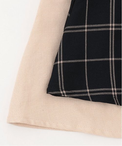 petit main(プティマイン)の「【リンク】ビッグ衿ジャンパースカート(キッズ)(ジャンパースカート・キッズ・ネイビー/ライトピンク・80cm/90cm/100cm/110cm/120cm/130cm)」の14枚目の写真