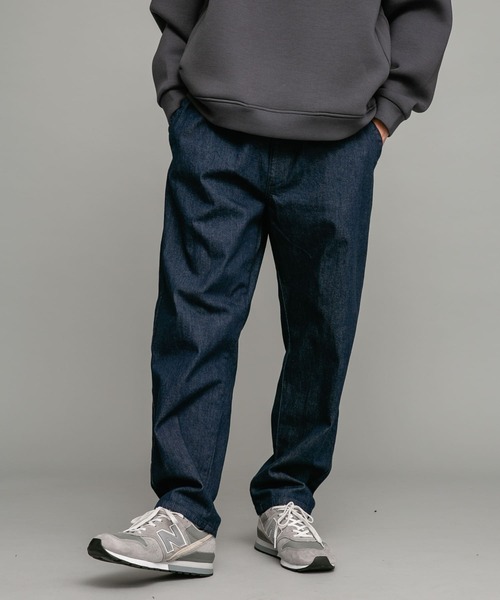 Lee（リー）の「Lee　FLeeasy Narrow（デニムパンツ・メンズ・ブラック/インディゴブルー/ストライプ/ホワイト系その他/ワンウォッシュ・ONE）」の4枚目の写真