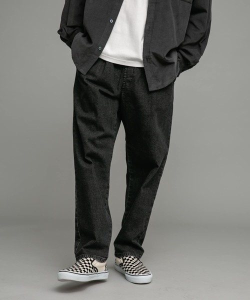 Lee（リー）の「Lee　FLeeasy Narrow（デニムパンツ・メンズ・ブラック/インディゴブルー/ストライプ/ホワイト系その他/ワンウォッシュ・ONE）」の3枚目の写真