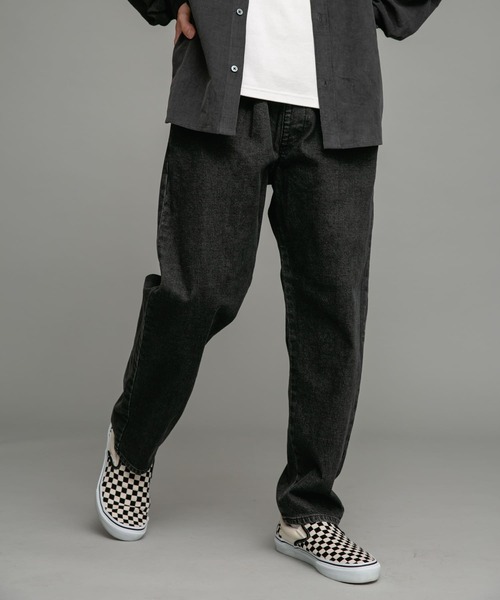 Lee（リー）の「Lee　FLeeasy Narrow（デニムパンツ・メンズ・ブラック/インディゴブルー/ストライプ/ホワイト系その他/ワンウォッシュ・ONE）」の16枚目の写真