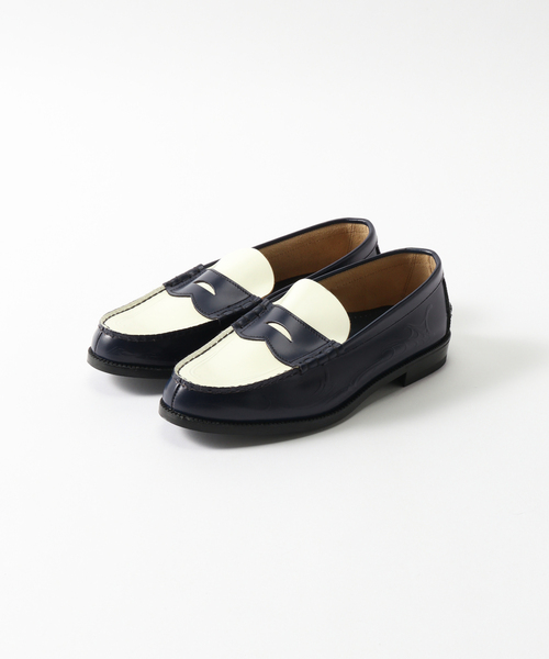 The Kenford Fineshoes】別注 Pinstripe Combi LoafersPIN STRIPE
