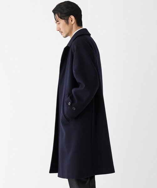 TAKEO KIKUCHI(タケオキクチ)の「◆【THE FLAGSHIP】ウールカシミヤ ダブルフェイス ビーバー コート(ステンカラーコート・メンズ・ベージュ系その他2/ブルー系その他・02/03/04)」の5枚目の写真
