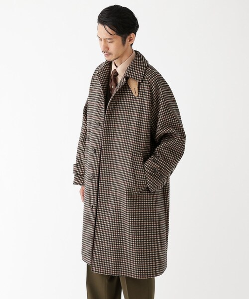 TAKEO KIKUCHI(タケオキクチ)の「◆【THE FLAGSHIP】ウールカシミヤ ダブルフェイス ビーバー コート(ステンカラーコート・メンズ・ベージュ系その他2/ブルー系その他・02/03/04)」の13枚目の写真