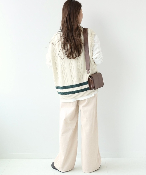JOURNAL STANDARD relume(ジャーナルスタンダード レリューム)の「《追加3》USAコットンロングラウンドプルオーバー(Tシャツ/カットソー・レディース・ホワイト・FREE)」の16枚目の写真