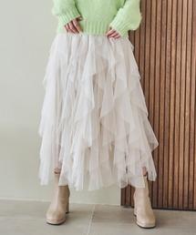 31 Sons de mode | ボリュームチュールフリルスカート(スカート)