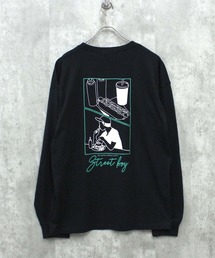 プリント　BIG　長袖Tシャツ