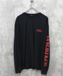 プリント　BIG　長袖Tシャツ
