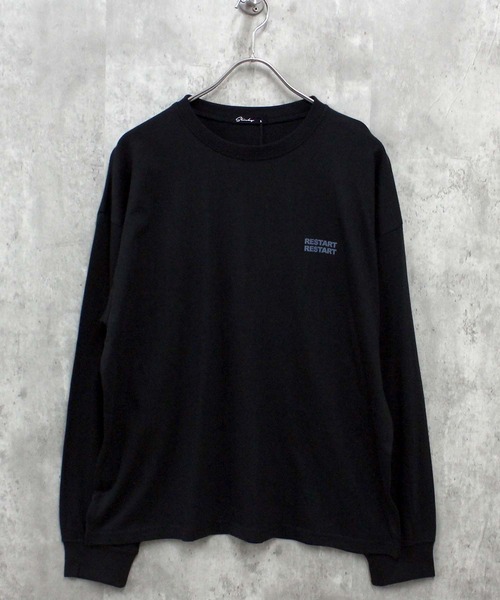 プリント BIG 長袖Tシャツ（Tシャツ/カットソー）｜SHISKY（シスキー