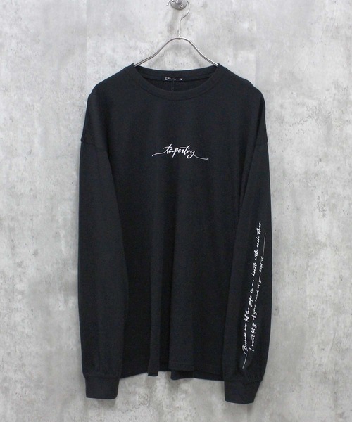 プリント BIG 長袖Tシャツ（Tシャツ/カットソー）｜SHISKY（シスキー