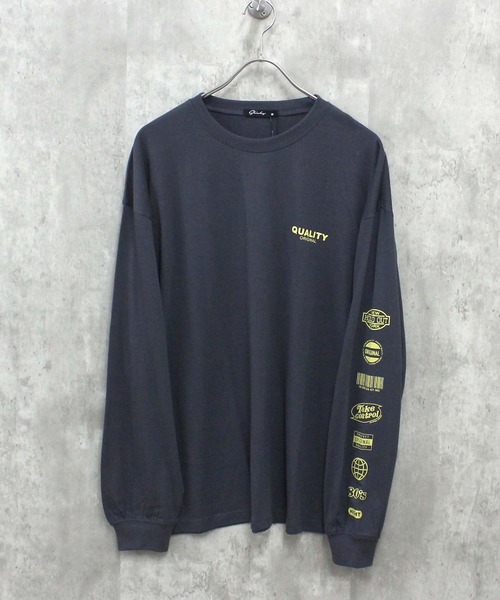 プリント BIG 長袖Tシャツ（Tシャツ/カットソー）｜SHISKY（シスキー