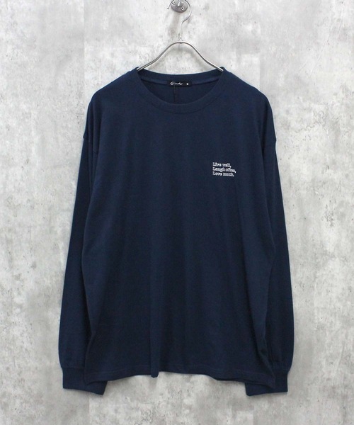 プリント BIG 長袖Tシャツ（Tシャツ/カットソー）｜SHISKY（シスキー