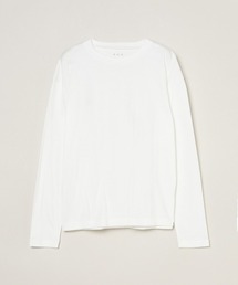 シルキーコットンニット ロングスリーブ