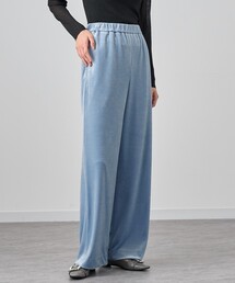 トリアセベロアストレートパンツ