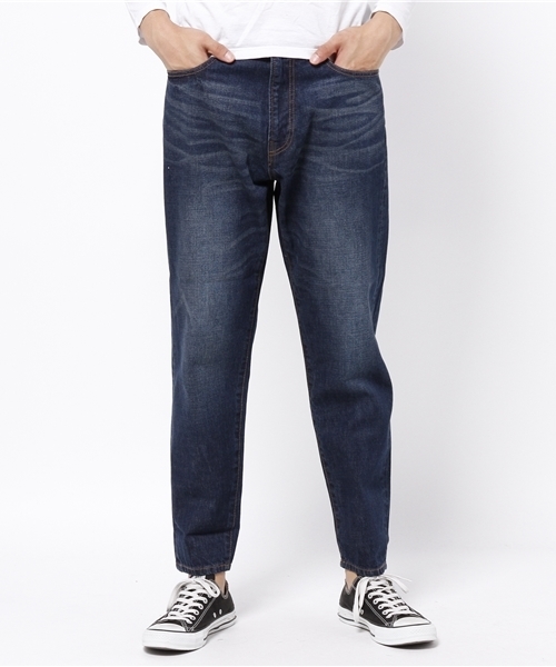 URBAN RESEARCH Sonny Label(アーバンリサーチサニーレーベル)の「Sonny Label テーパードデニムパンツ(デニムパンツ・メンズ・インディゴブルー/ライトインディゴブルー・LARGE/MEDIUM)」の2枚目の写真