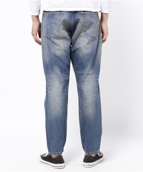 URBAN RESEARCH Sonny Label(アーバンリサーチサニーレーベル)の「Sonny Label テーパードデニムパンツ(デニムパンツ・メンズ・インディゴブルー/ライトインディゴブルー・LARGE/MEDIUM)」の4枚目の写真