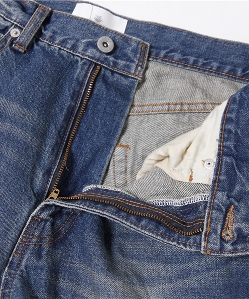 URBAN RESEARCH Sonny Label(アーバンリサーチサニーレーベル)の「Sonny Label テーパードデニムパンツ(デニムパンツ・メンズ・インディゴブルー/ライトインディゴブルー・LARGE/MEDIUM)」の13枚目の写真