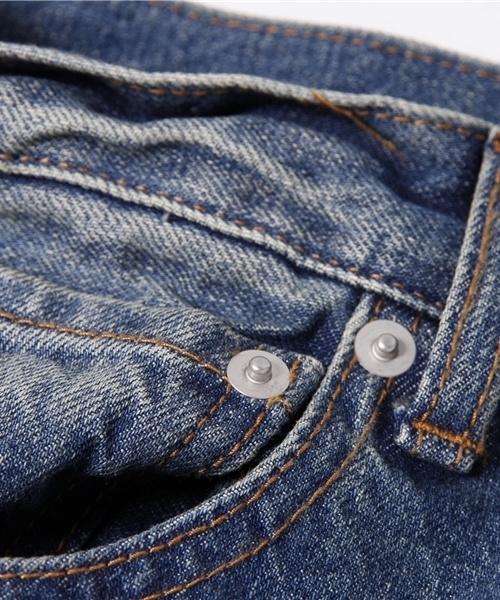 URBAN RESEARCH Sonny Label(アーバンリサーチサニーレーベル)の「Sonny Label テーパードデニムパンツ(デニムパンツ・メンズ・インディゴブルー/ライトインディゴブルー・LARGE/MEDIUM)」の6枚目の写真