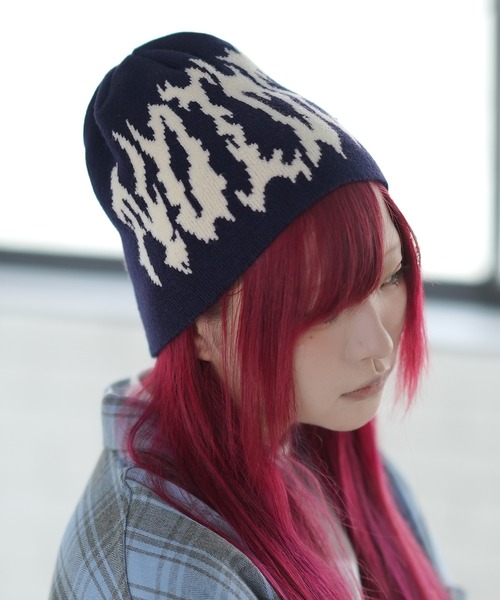 セール】ロゴデザイン ニットキャップ（ニットキャップ/ビーニー