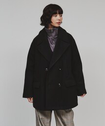 tk.TAKEO KIKUCHI | ◆テックメルトンミドルPコート(ピーコート)