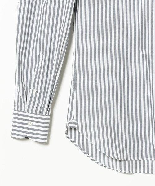 Fralbo napoli コットン ストライプ ワイドカラー シャツ M相当 Fralbo napoli コットン ストライプ ワイドカラー シャツ M相当 Fralbo