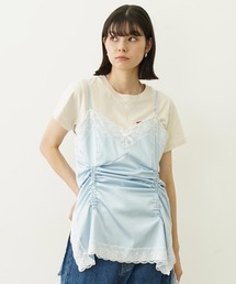 MILKFED. | GATHERED CAMISOLE(キャミソール)