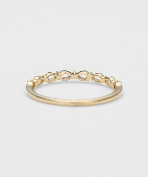 agete(アガット)の「K10ダイヤモンドリング(0.01ct)(リング・レディース・ホワイト系その他・#13/#11/#9/#15)」の3枚目の写真