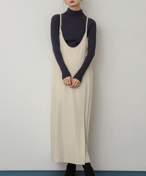 セール】プリーツキャミワンピース（ワンピース）｜SENSE OF PLACE by