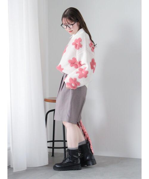 ehka sopo（エヘカソポ）の「グルカハーフパンツ（その他パンツ・レディース・ダークブラウン/ベージュ/グレー・F）」の11枚目の写真