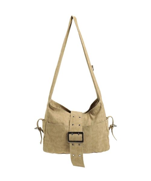 EMODA(エモダ)の「ワイドベルトバルキーバッグ(ハンドバッグ・レディース・ベージュ/ブラック・FREE)」の13枚目の写真