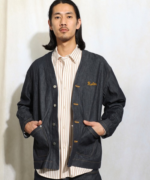ROTAR(ローター)の「Stripe Work Shirt(シャツ/ブラウス・メンズ・グレー系その他/ホワイト系その他・MEDIUM/LARGE/X-LARGE)」の8枚目の写真