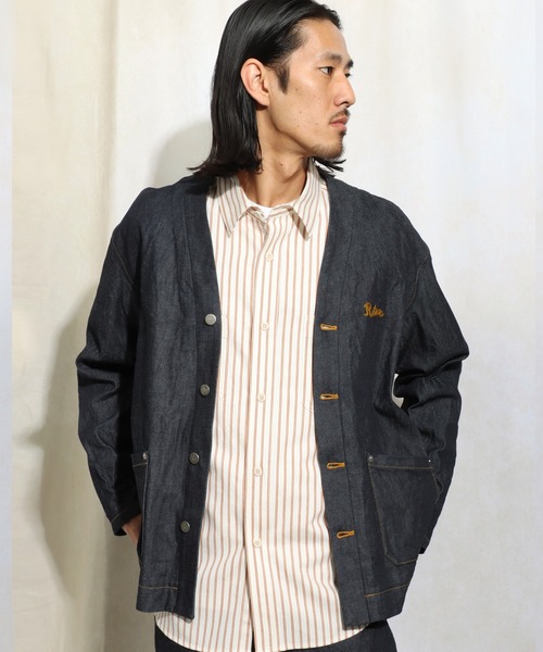 ROTAR(ローター)の「Stripe Work Shirt(シャツ/ブラウス・メンズ・グレー系その他/ホワイト系その他・MEDIUM/LARGE/X-LARGE)」の9枚目の写真