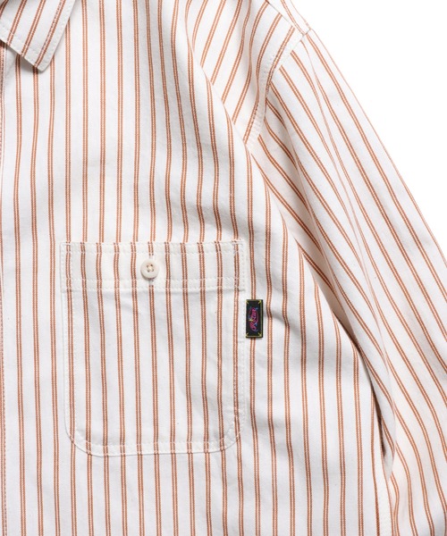 ROTAR(ローター)の「Stripe Work Shirt(シャツ/ブラウス・メンズ・グレー系その他/ホワイト系その他・MEDIUM/LARGE/X-LARGE)」の12枚目の写真