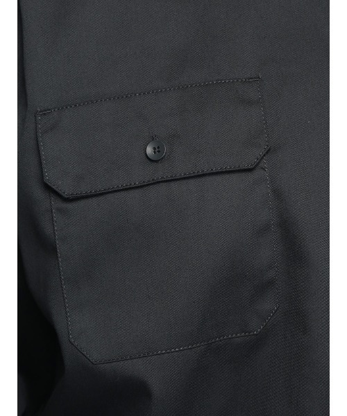 Dickies(ディッキーズ)の「GENUINE Dickies (ジェニュインディッキーズ) 無地 フラップポケット ツイルワークシャツ 51600020(シャツ/ブラウス・メンズ・ブラック/カーキ・3L/4L/5L)」の21枚目の写真