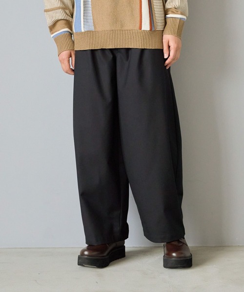 LAKOLE(ラコレ)の「スムースTRバレルパンツ / 286445(その他パンツ・メンズ・チャコール/ブラック/オリーブ・MEDIUM/LARGE/SMALL)」の6枚目の写真