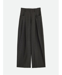 【NOUNLESS/ナウンレス】CHECK RELAX WIDE PANTS