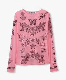 ANNA SUI NYC（アナ スイ エヌ ワイ シー）の「nycタトゥーシアートップス（Tシャツ/カットソー）」